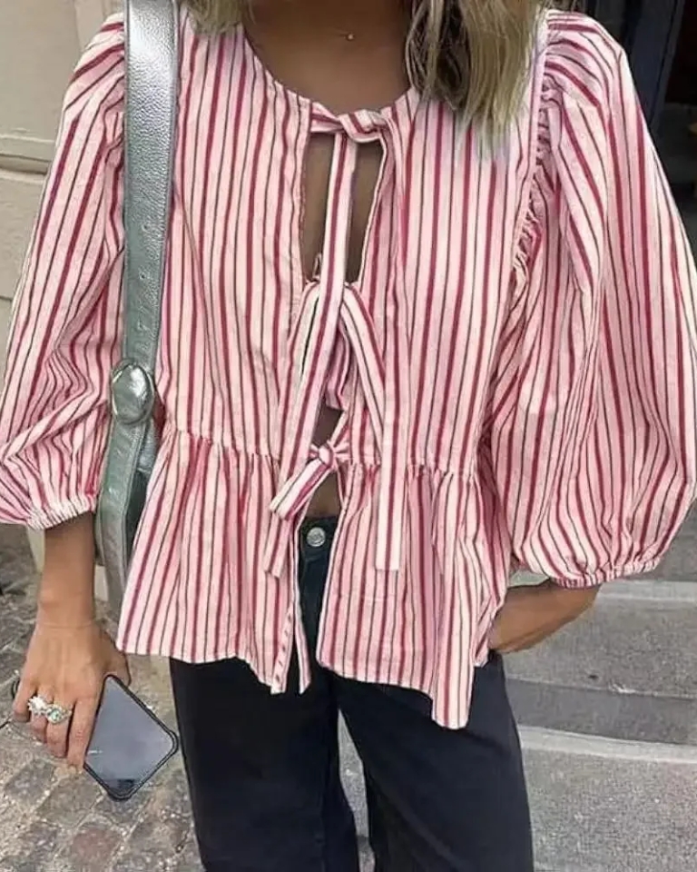 Chemise oversize femme style décontracté coloré