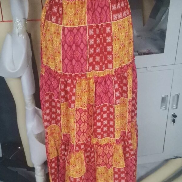 Jupe longue fluide style bohème chic